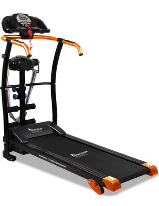 Cinta de correr plegable y masajeador