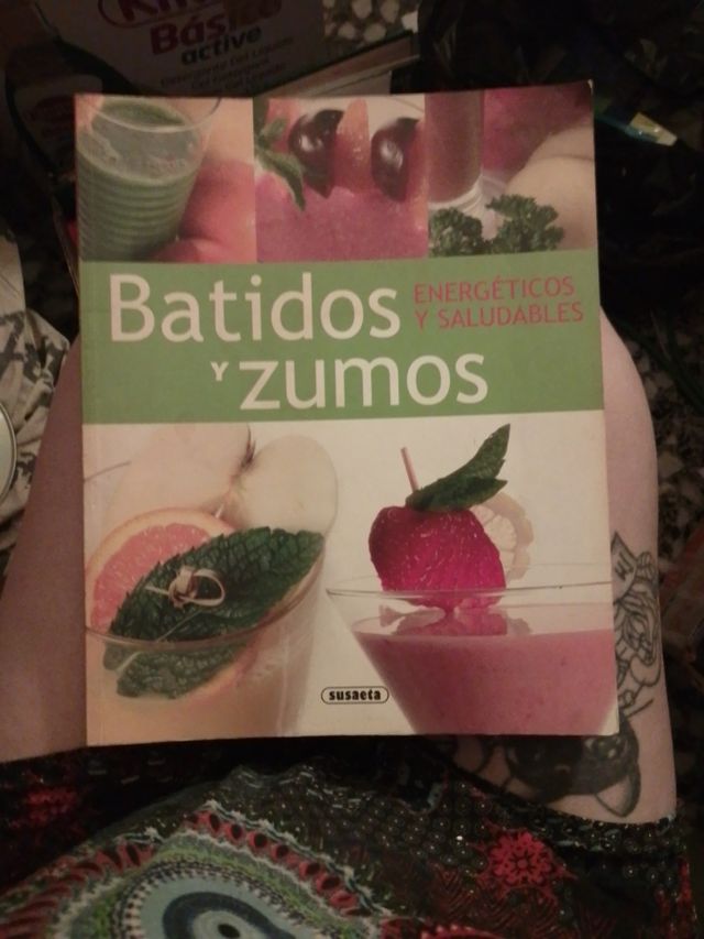 Libro Recetas batidos y zumos saludables