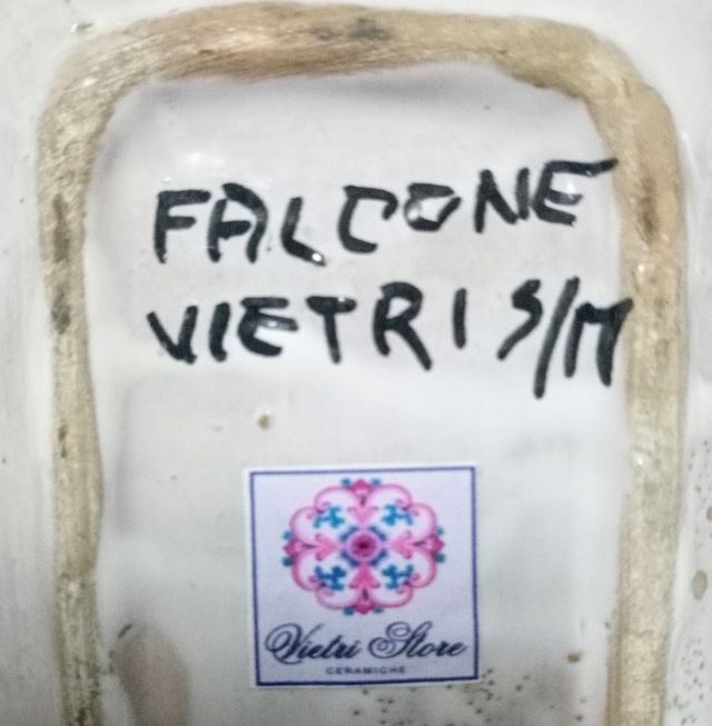 Sale e pepe ceramica di Vietri firmato