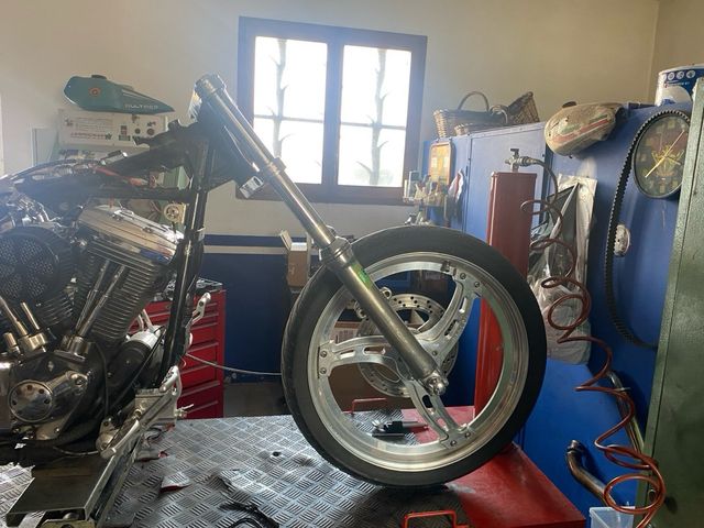 Tijas anchas para Harley Davidson