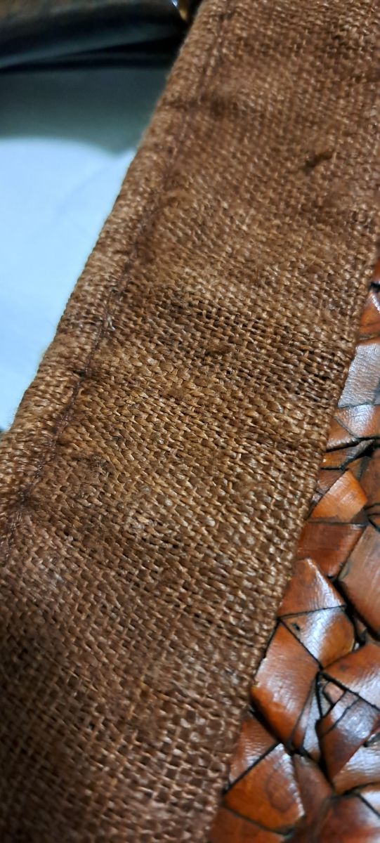 Borsettina in cocco e legno