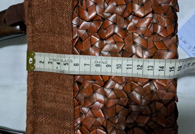 Borsettina in cocco e legno