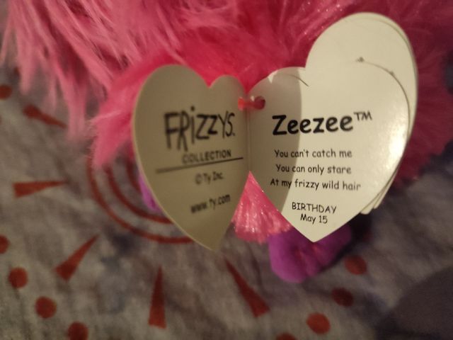 Peluche monstruo Ty Frizzys collection