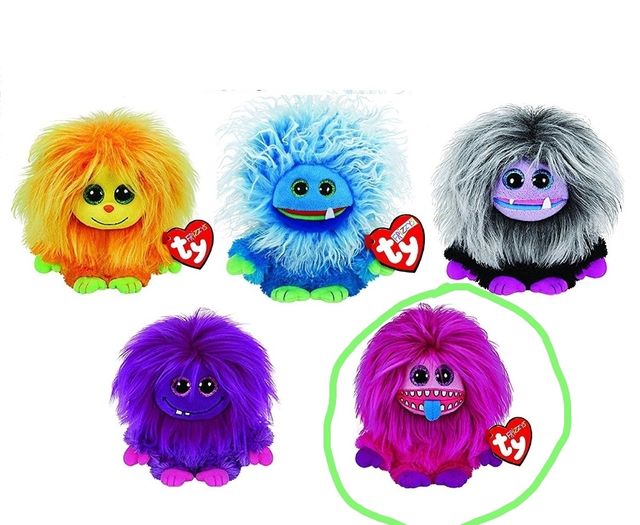 Peluche monstruo Ty Frizzys collection
