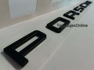 PACK LETRAS NEGRA PORSCHE CAYENNE PANAMERA o MACAN