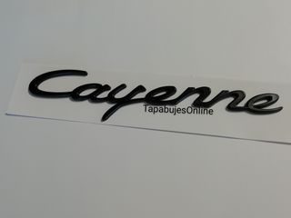 PACK LETRAS NEGRA PORSCHE CAYENNE PANAMERA o MACAN