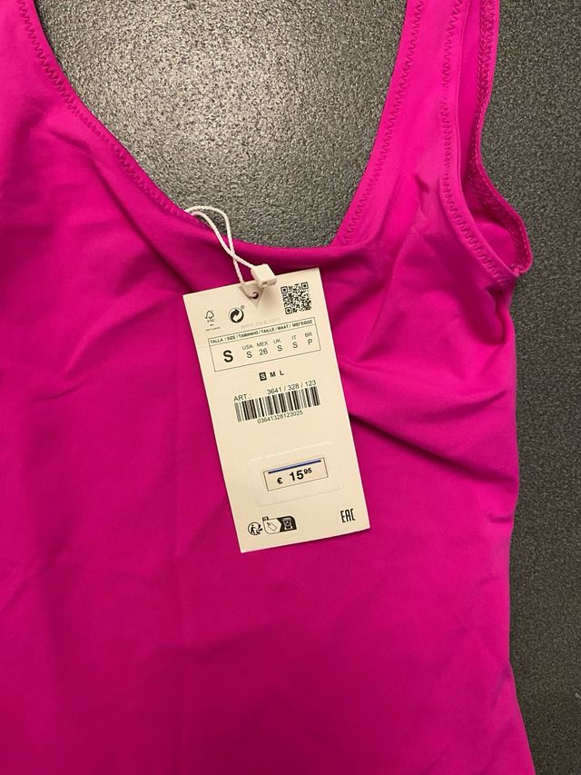 Body zara fucsia