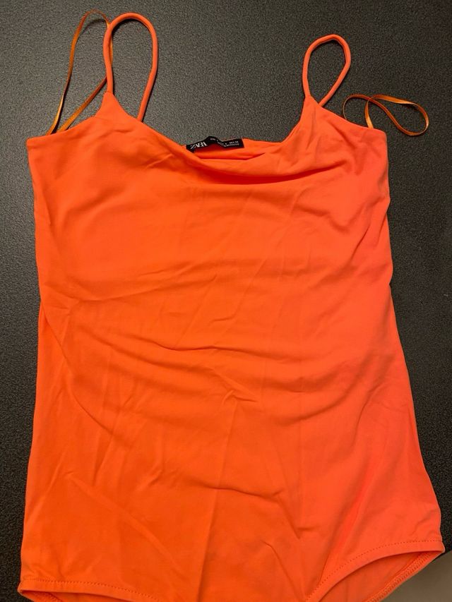 Body zara arancione