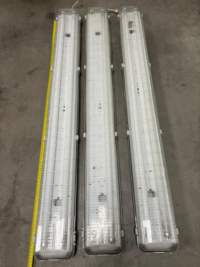 4 fluorescentes dobles 130cm