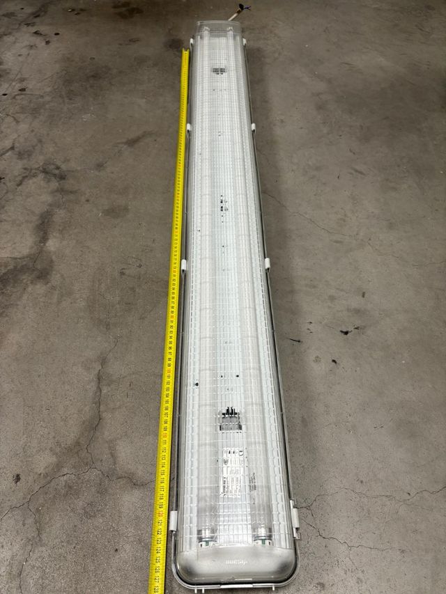 4 fluorescentes dobles 130cm