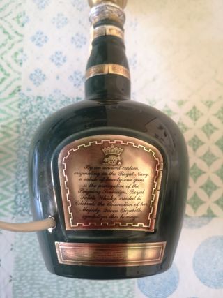 Lampada per bottiglie di whisky Chivas