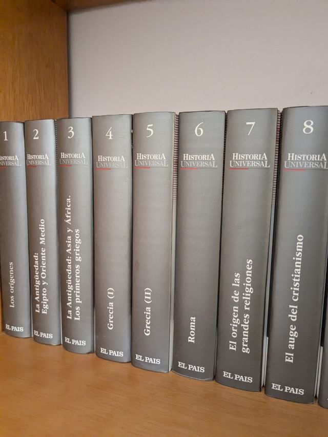 Colección libros de historia