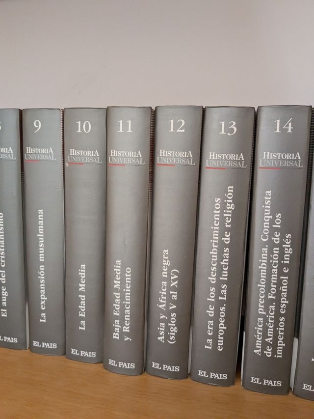 Colección libros de historia