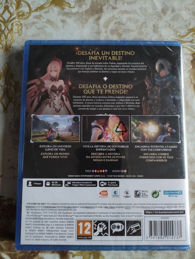 Tales of Arise ps5 nuevo!