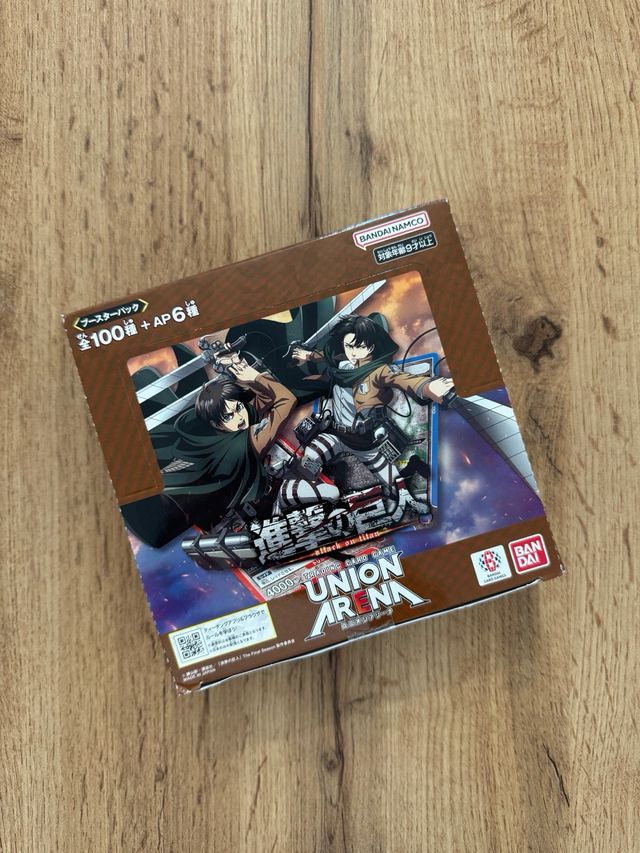 Box Union Arena Attack of Titans Jap sealed
