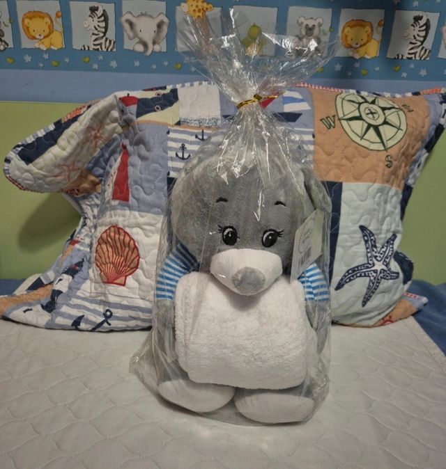 Osito  Peluche con manta