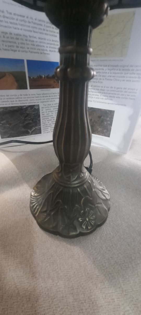 LAMPARA TIFFANYS ESCRITORIO