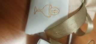 2 sacchetti porta confetti comunione