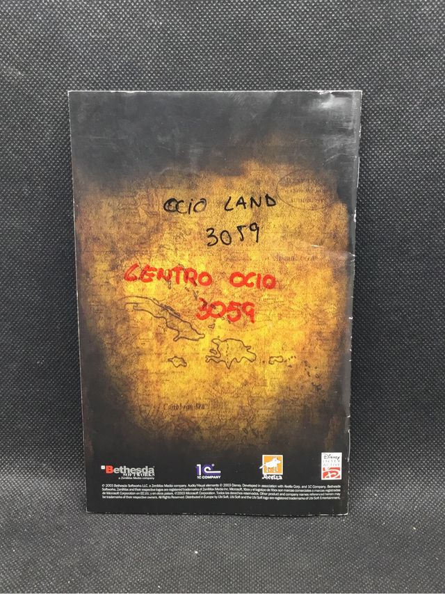 Piratas del Caribe XBOX Clásica PAL ESP