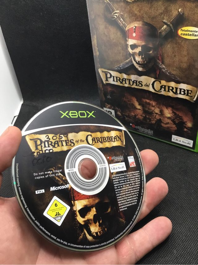 Piratas del Caribe XBOX Clásica PAL ESP