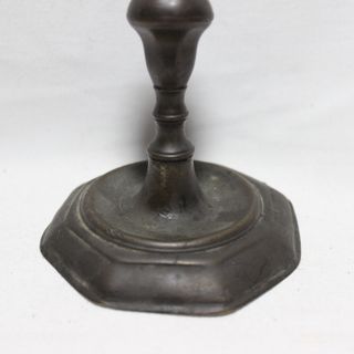 Antico Candeliere Primi XVIII in Bronzo