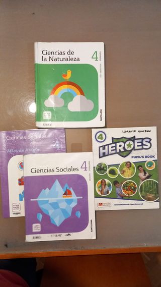 LIBROS TEXTO 4 PRIMARIA