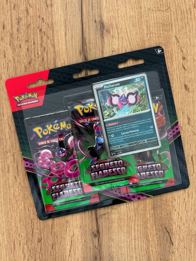 Blister Pokemon Segreto Fiabesco Pecharunt sealed