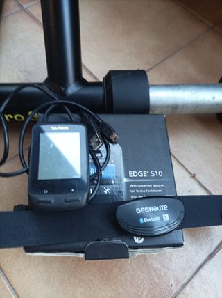 Rodillo bkool pro 3+rueda+garmin 