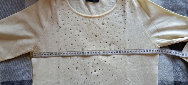 Luisa Spagnoli. Maglia panna