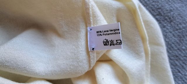 Luisa Spagnoli. Maglia panna