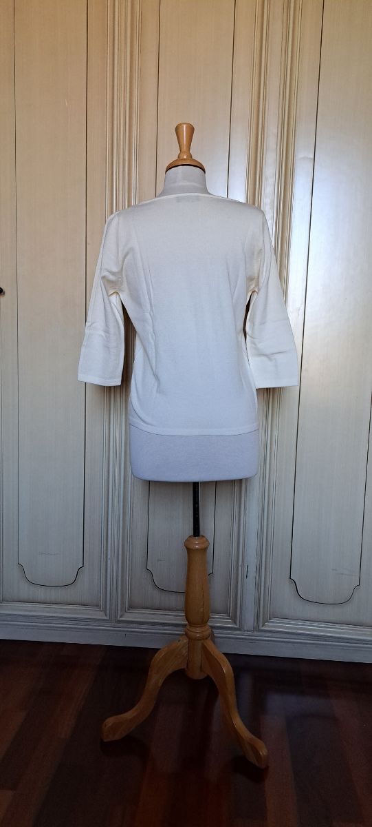 Luisa Spagnoli. Maglia panna