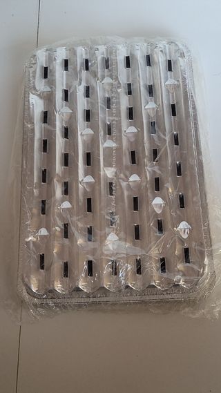 Bandejas aluminio gril 