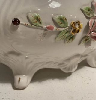 Centrotavola ceramica Capodimonte