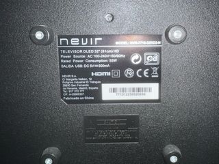 Tv 32”/ 40” pulgadas nueva sin smart tv