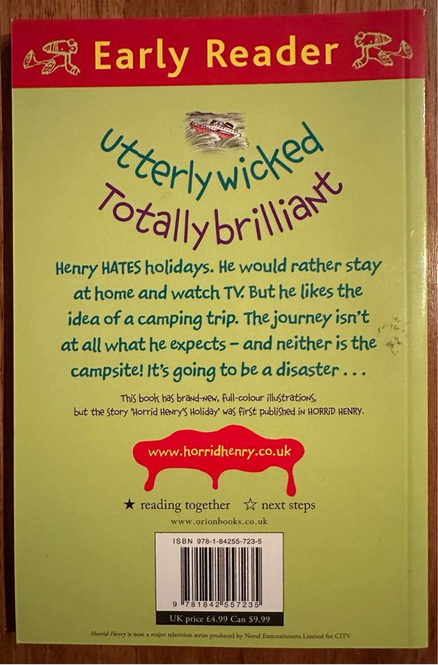 L'orribile vacanza di Henry: Libro 3