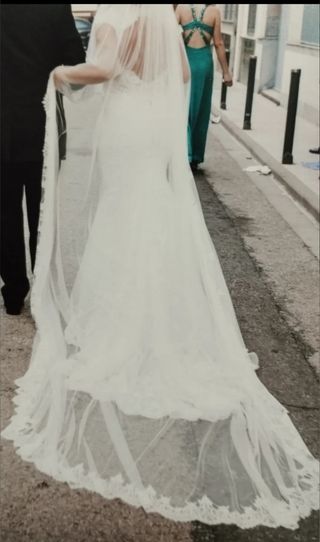 Vestido de novia Pronovias talla 40.