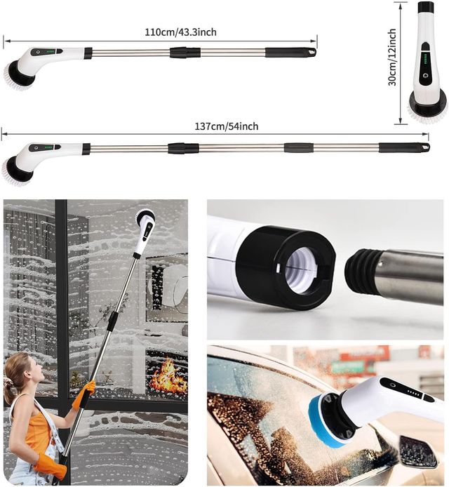 Cepillo de limpieza eléctrico. NUEVO sin usar.