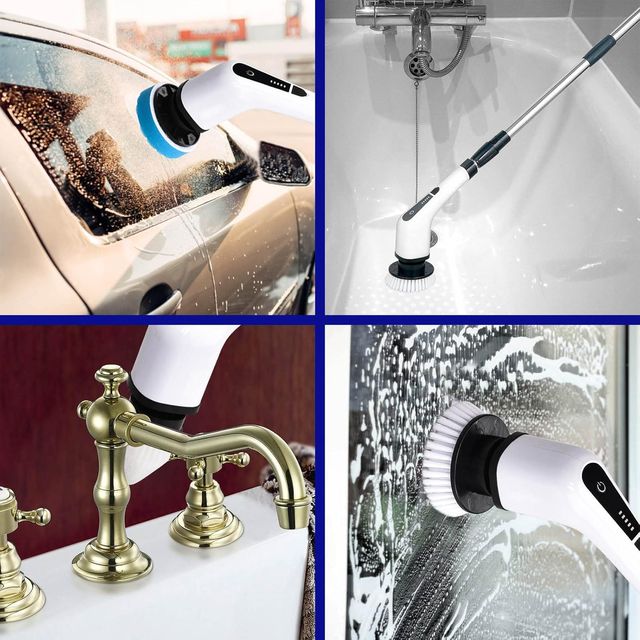 Cepillo de limpieza eléctrico. NUEVO sin usar.