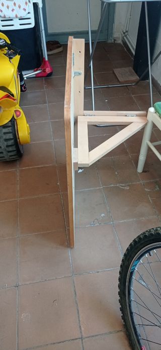 Mesa abatible pared