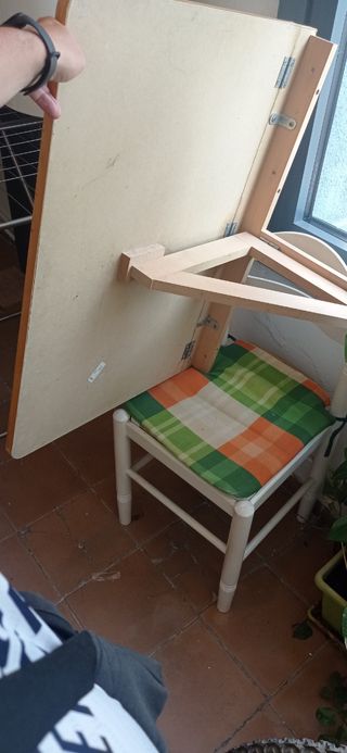 Mesa abatible pared