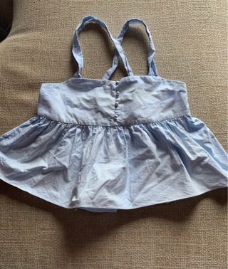 Top volantes Zara