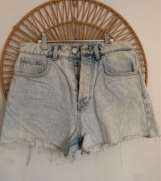 vaquero corto zara