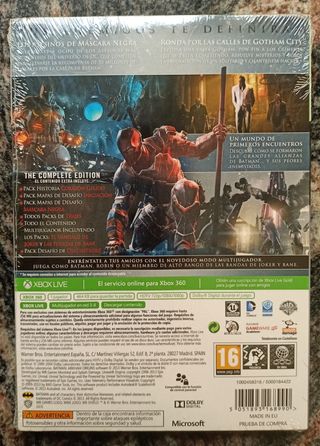 BATMAN ARKHAM ORIGINS COMPLETE EDITION XBOX 360