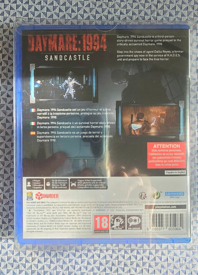 Daymare Sandcastle 1994 PS5