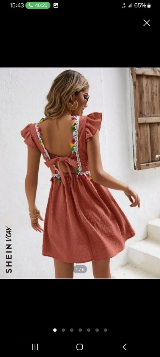 Pack 1 veatido, dos falsas, 1 pantalon