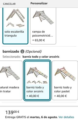 Triángulo de pikler