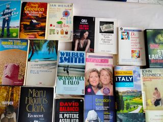 Novelas, libros alemán, inglés, francés, holandes