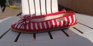 Alpargatas planas lazo (nuevas)