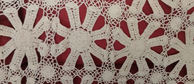 Splendida coperta in maglia 