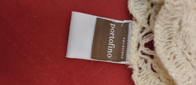 Splendida coperta in maglia 